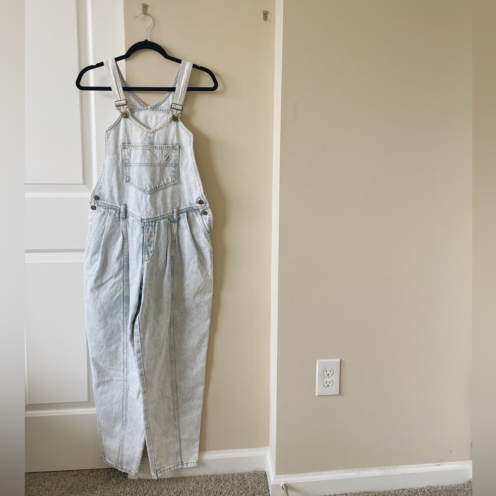 vintage 1980s guess overalls